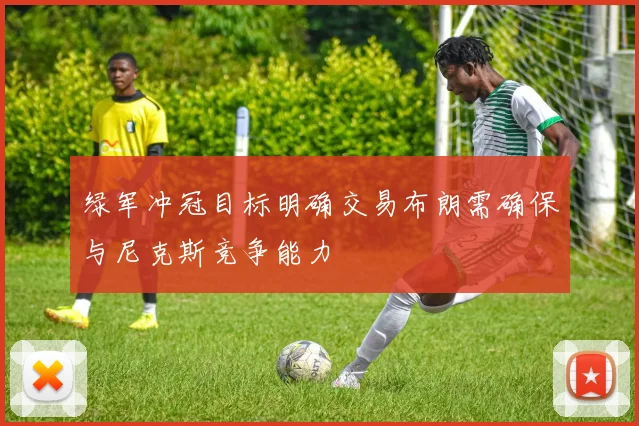 绿军冲冠目标明确交易布朗需确保与尼克斯竞争能力